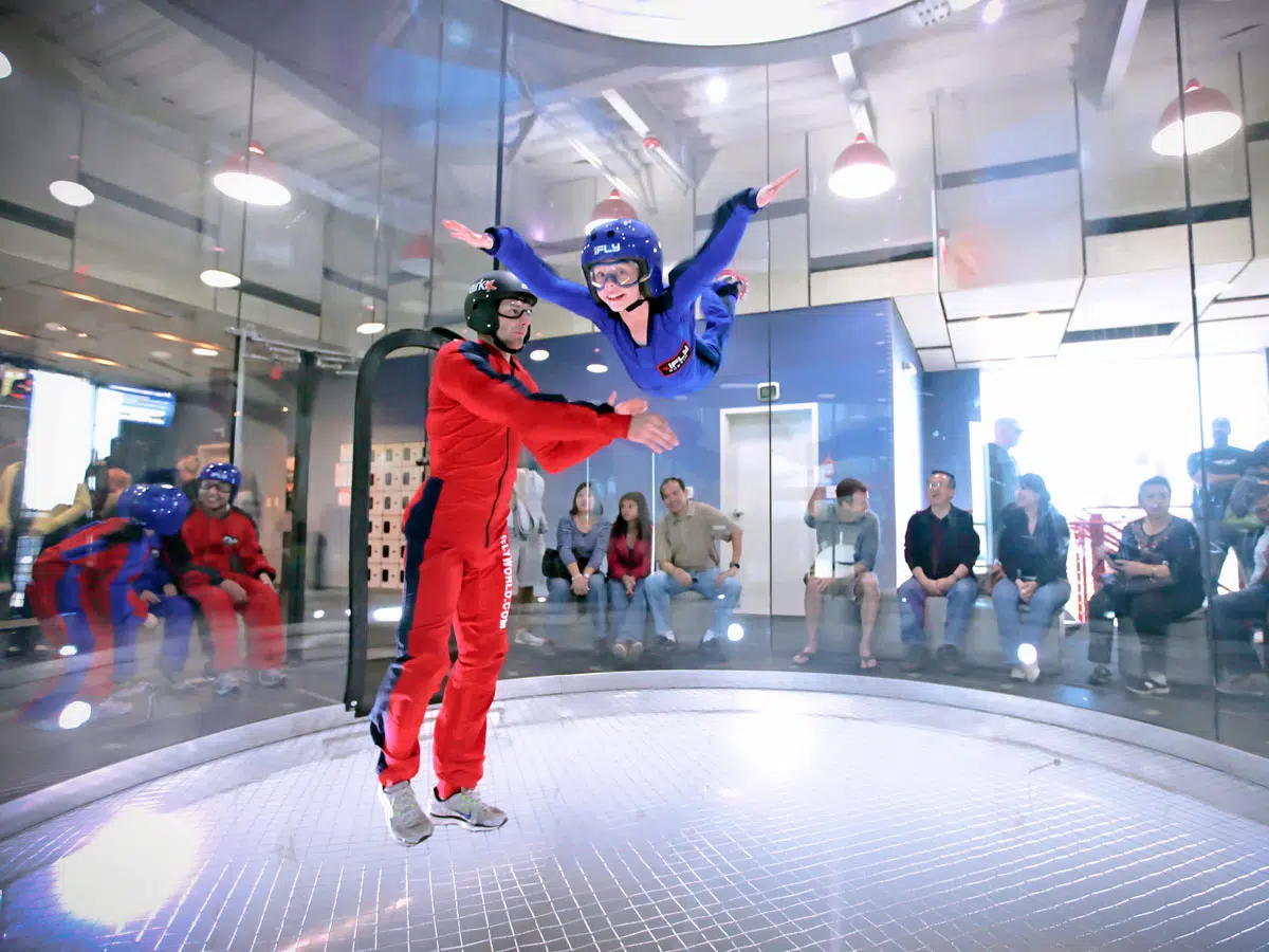 پرواز در iFly با قیمت کمتر