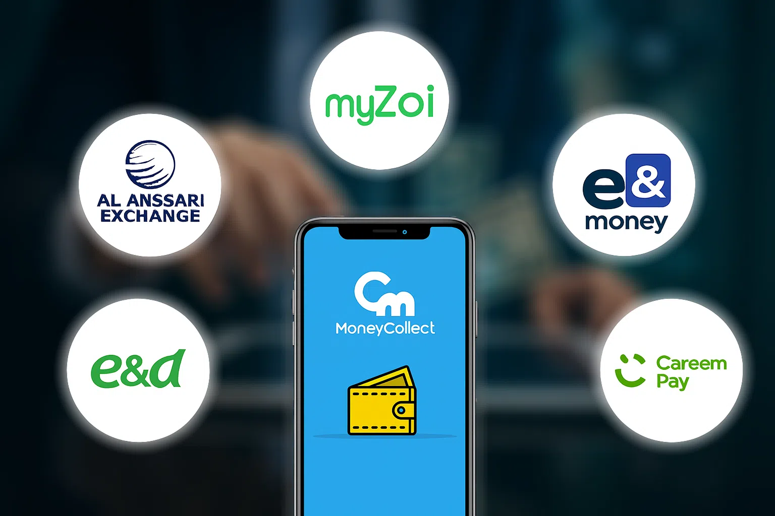 انتقال پول بدون حساب بانکی در امارات